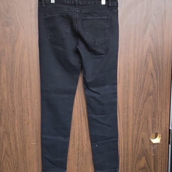 Forever 21 Size 27 Black Mid Rise Skinny Jeans - Picture 4 of 7